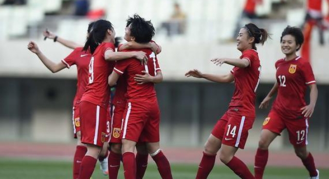 中国女足大败韩国 有望提前出线进军奥运