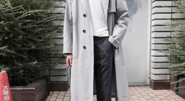 小个子男生无缘男士大衣?这样穿最少高10cm!