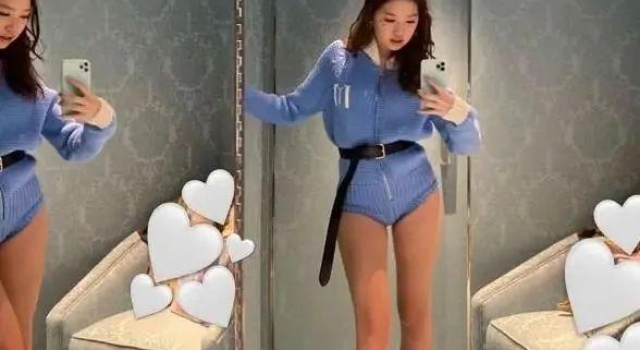 甄子丹16岁女儿身高1米8,腿长1米1,发育太好长相偏成熟