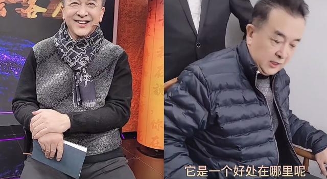 黄宏近照头发稀疏花白,自然紧贴于文华显亲昵,61岁暴瘦二十斤