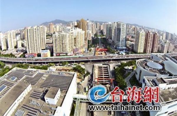 厦门地铁施工航拍照曝光 看看围挡内场景