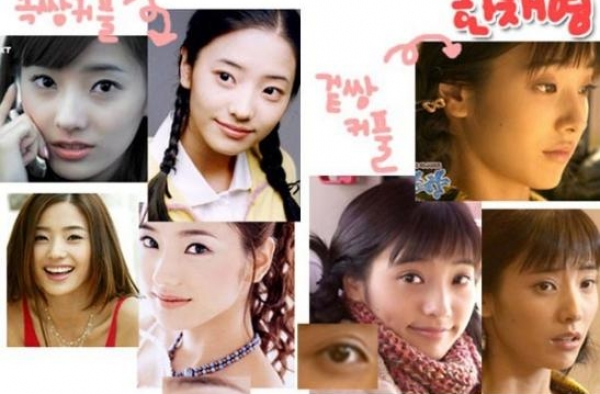 韩彩英整容前后对比照惊人 女神的大波去哪了?