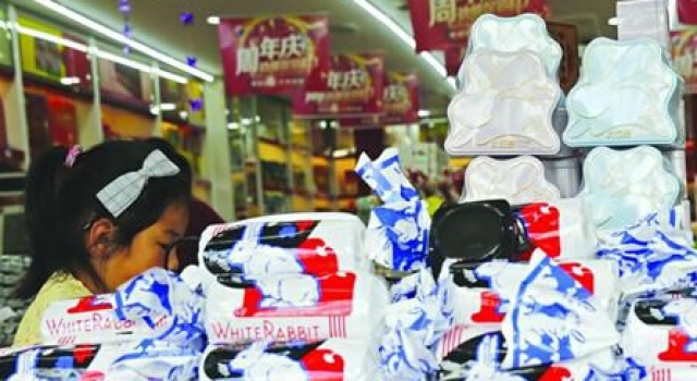 天了噜!大白兔奶糖换法式包装 身价暴涨9倍每斤265元