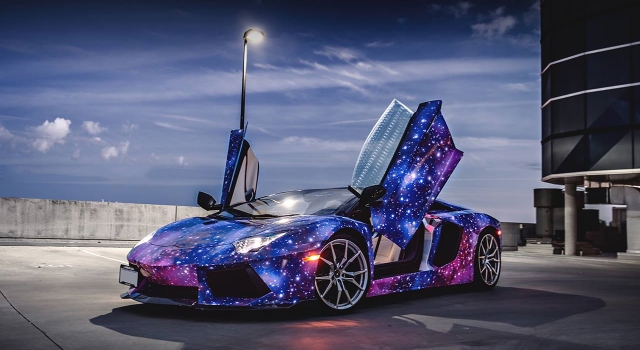 兰博基尼Aventador LP 700-4 Roadster梦幻改装图赏