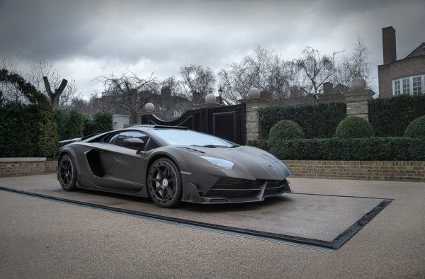 兰博基尼Aventador J.S.1特别版图赏 展现全身的肌肉感