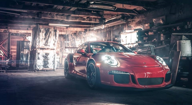 红色妖姬保时捷911 GT3 RS改装 大眼红衣显妩媚