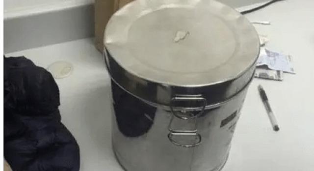 有文化太可怕!小偷用不锈钢桶消磁偷超市成功被抓