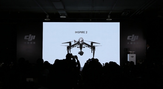 大疆在北京举办见面会 悟Inspire 2和精灵4 Pro亮相