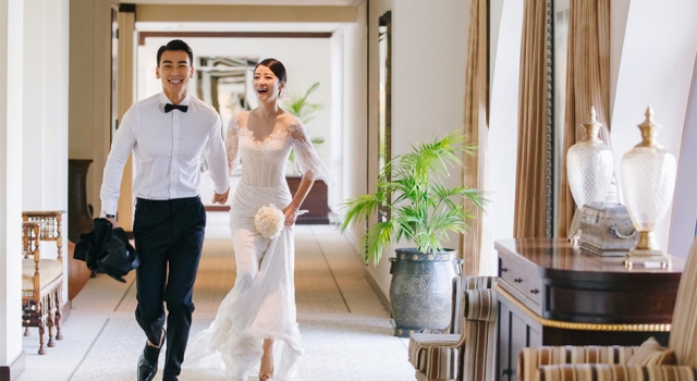 陈紫函戴向宇婚礼古堡大揭秘 是《蓝海》的拍摄点