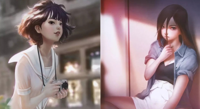 细腻而柔和 赏析泰国插画师webang111的少女插画