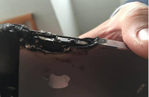 女子iPhone 6Plus充电时再爆炸 苹果为其退款换新机