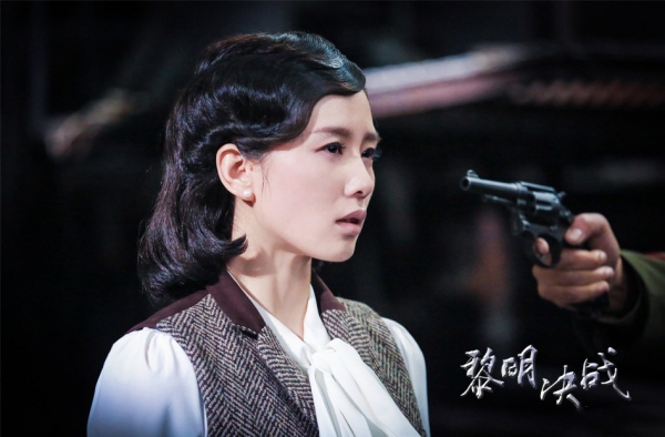 刘诗诗眼神杀惊呆众人 《决战黎明》里转型狠辣女特工