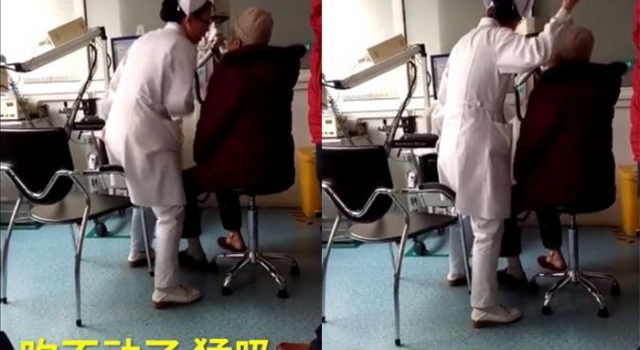 护士为老人做检查动作浮夸走红 网友点赞：最可爱的人