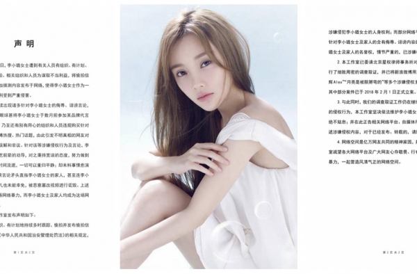 李小璐起诉大V保护自己的权利 这样的做法你支持吗？