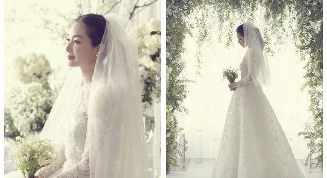 崔智友婚礼照片公开 网友：依旧那么美