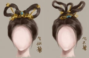 盘点中国古代女子发型名 发型美名字也美