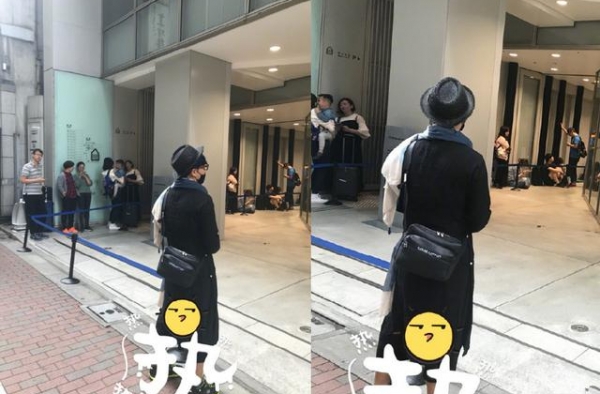 陈志朋又出奇招吸引眼球 穿这一身是真不怕热啊