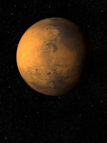 火星发现液态水湖（图）人类离移民火星的愿望更近一步
