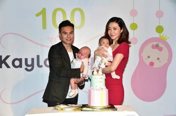 熊黛林双胞胎女儿正面照曝光 为女儿取名用心至极