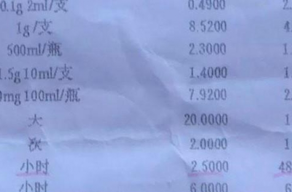 住院6天能吸氧278小时？医院失误把一天当成了48小时