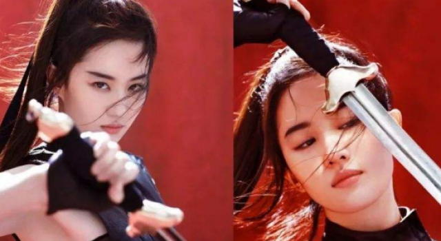 迪士尼版花木兰定妆照公开 刘亦菲刚柔并济展英姿