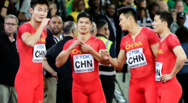 苏炳添百米夺冠 中国飞人9秒92破亚运会纪录