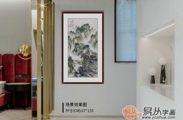 玄关墙装饰画 2019玄关兼风水的高颜值画推荐
