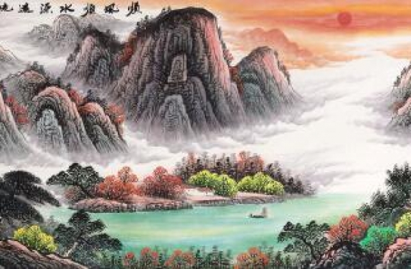 5款寓意超好的沙发背景墙装饰画，你值得借鉴