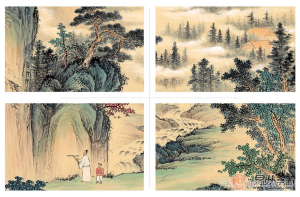 祥云绕家山——鉴赏画家王宁笔下山水韵味无穷