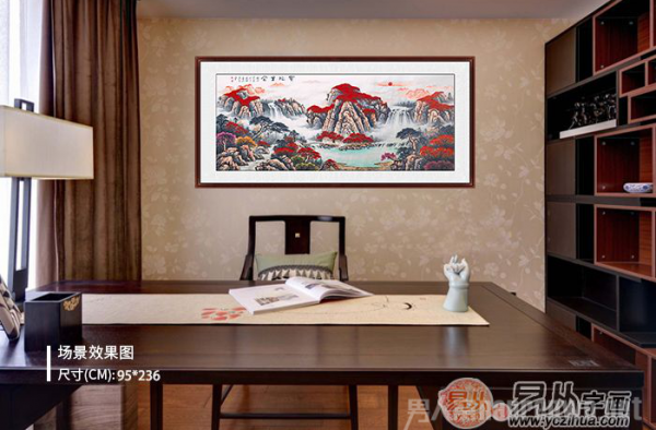 总结4种适合大中小企业的办公室墙面挂画，等你来选