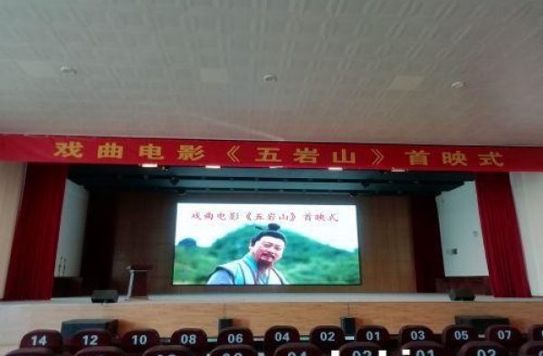 戏曲电影《五岩山》首映式在鹤山区举行