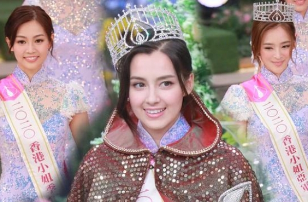 港姐冠军出炉：家境平凡是灰姑娘小护士，还未入行父亲就想她选美