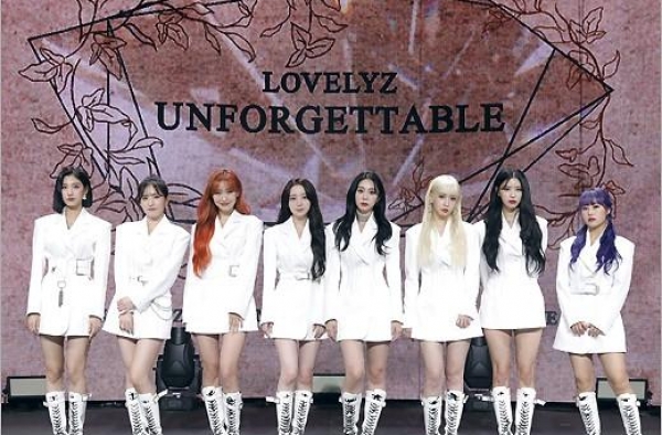 韩国女团Lovelyz第七张迷你专辑发布会