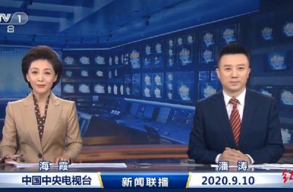 看电视才知道弟弟成了《新闻联播》新主播，潘涛哥哥：他没说过