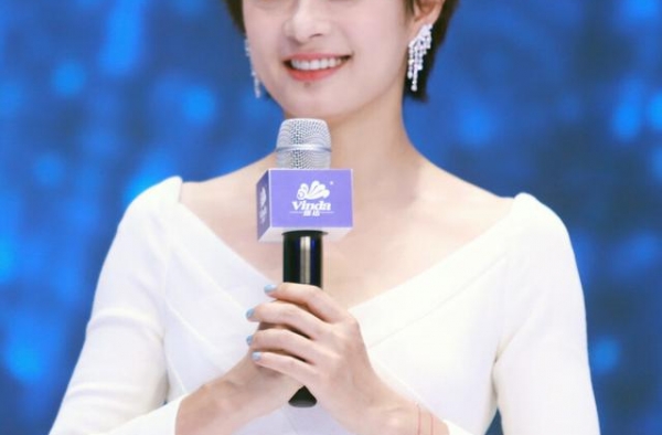 又是新的孙俪？现身飞天奖穿搭成热点，复古长裙女人味足