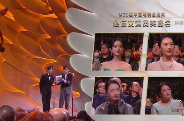 童谣获金鹰奖最佳女主，曾与张默上演丑闻大戏，现任老公帮她翻红