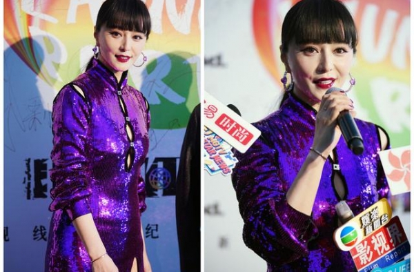 谁是最佳着装？江疏影乔欣礼服美艳不掉线，发型却都差了口气