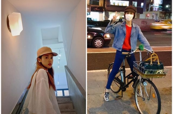 Sandy学陷阱妹拍照！　店门口开腿惊现新竹东门市场