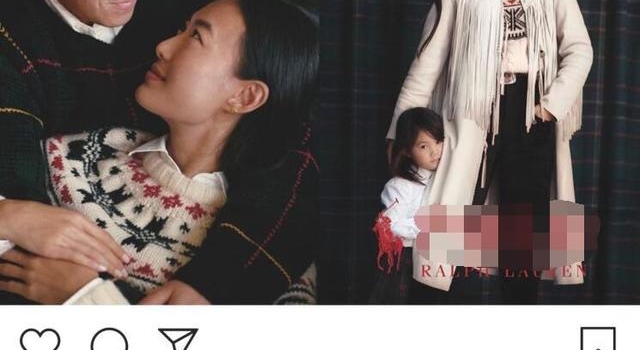 陈冠希一家三口合拍，他满脸褶却自信不修图，3岁女儿个头像5岁