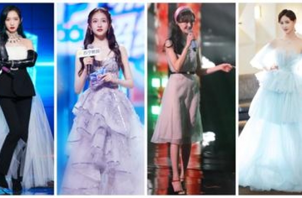 双11晚会5大卫视厮杀混战，女明星美貌集体营业，穿搭太亮眼
