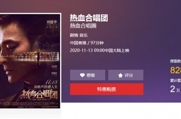 压箱底3年，预售票房仅64万，刘德华新片为什么卖不动？