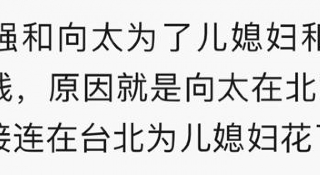 向太大手笔！疑为郭碧婷共花近12亿，又购置豪宅空地送儿媳
