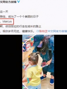张礼承迎2岁生日，张柏芝精心制作爱子成长影集，唯一正面照曝光