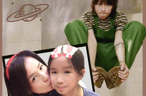 我觉得张庭的女儿很漂亮