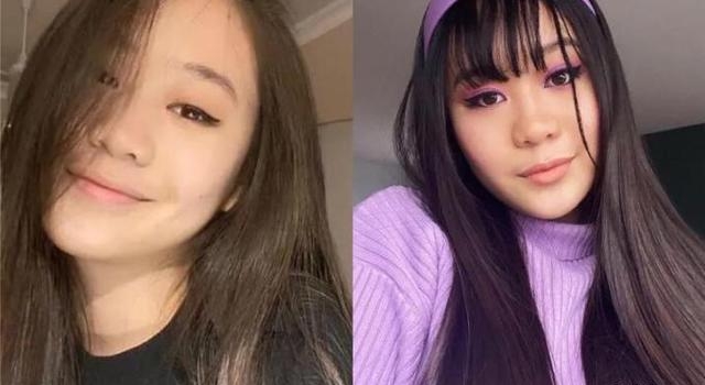 李连杰女儿画厚重紫色烟熏妆，穿短裙露大腿很性感，抑郁症疑复发