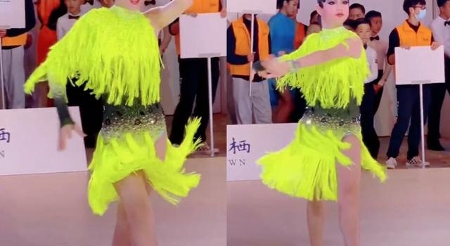 钟丽缇12岁二女儿化浓妆，身材很惹眼，模样越来越像继父张伦硕