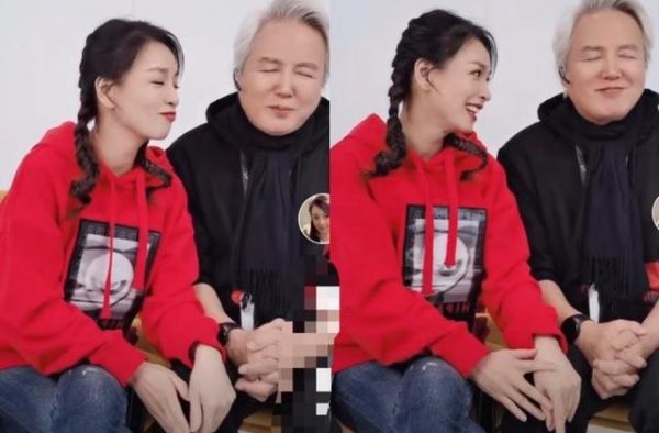 60岁林瑞阳被骂胖，妻子张庭暖心维护，怒怼网友：他们懂个屁