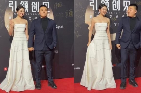 富商携网红老婆露面，合完影立马撒手，曾支持她找大23岁已婚男