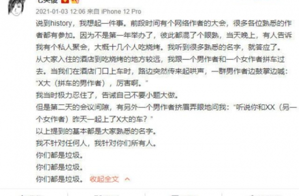 《赘婿》事件复盘：因女作者被骚扰引发的“混战”，她做错了吗？