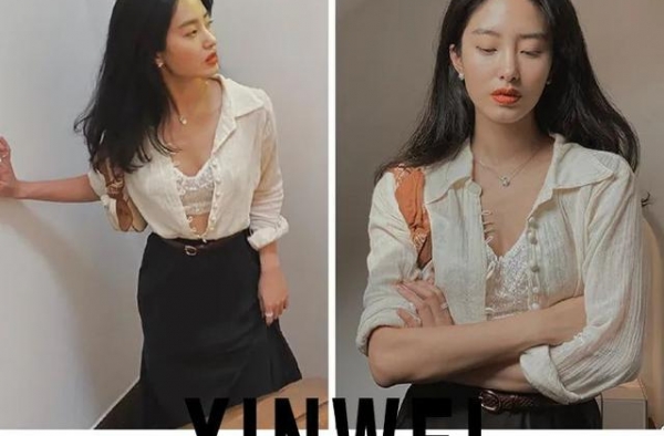 靠法式穿搭出圈的杨采钰，能hold住海归女精英“梁思申”吗？